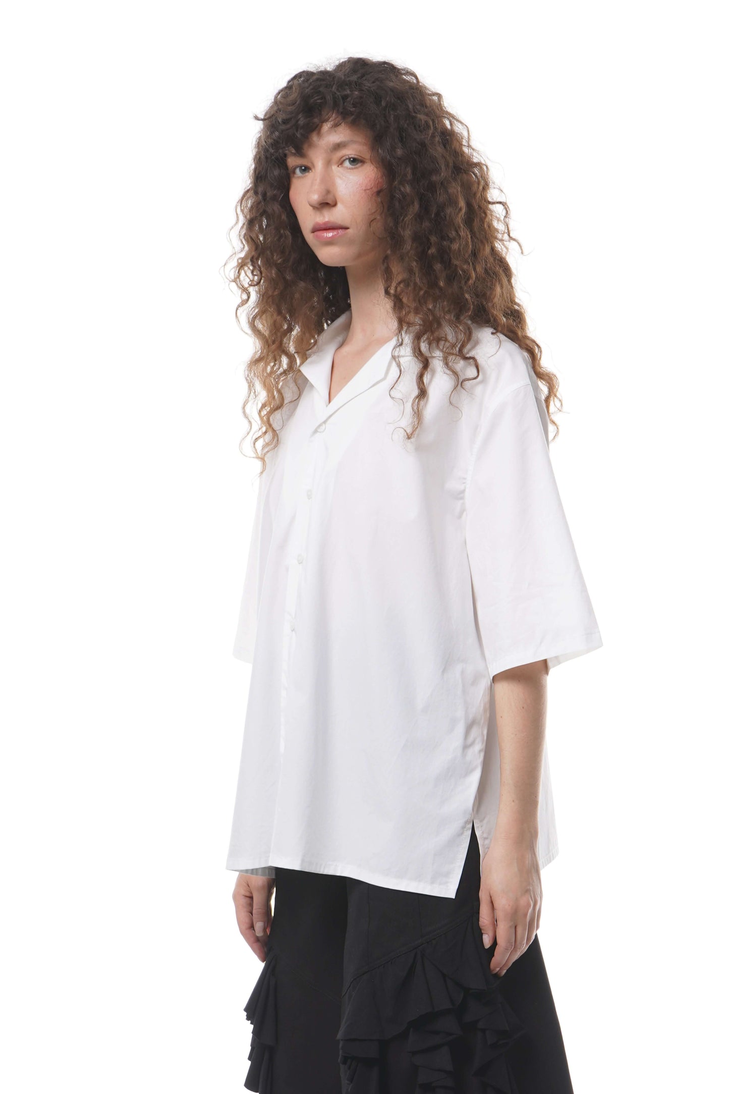 Relaxed Long-Sleeve Shirt